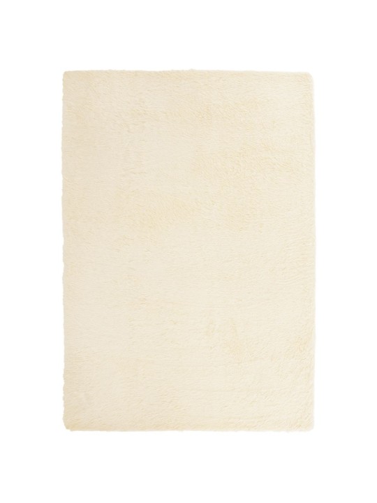 Pörrömatto korkeanukkainen navarra kerma 120x170 cm polyesteri