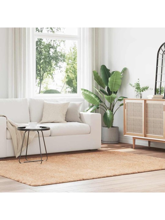 Pörrömatto korkeanukkainen navarra beige 160x230 cm polyesteri