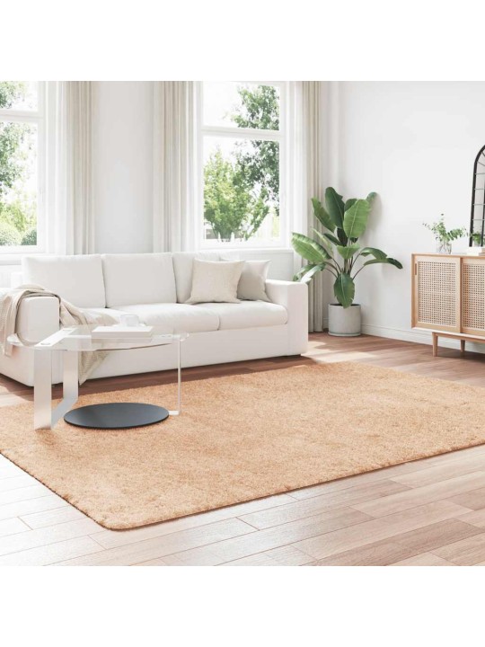 Pörrömatto korkeanukkainen navarra beige 200x290 cm polyesteri