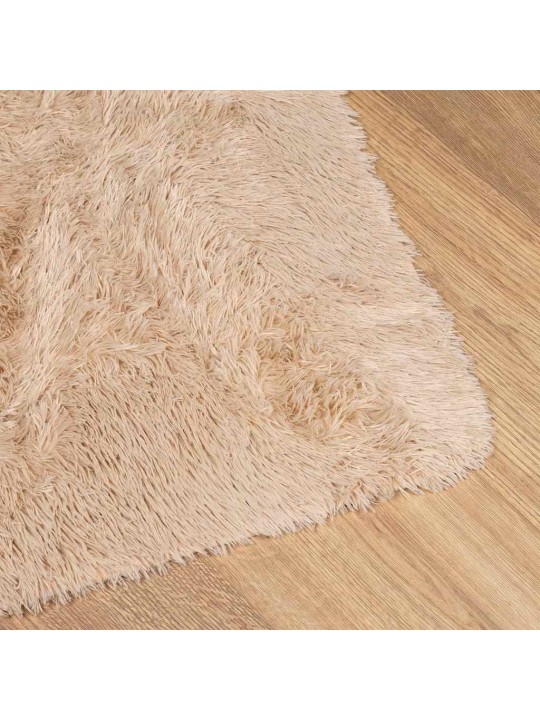 Pörrömatto korkeanukkainen navarra beige 200x290 cm polyesteri