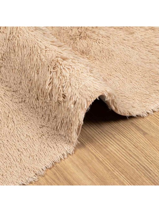 Pörrömatto korkeanukkainen navarra beige 200x290 cm polyesteri