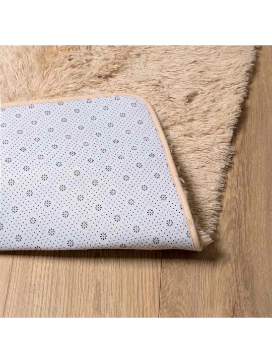 Pörrömatto korkeanukkainen navarra beige 200x290 cm polyesteri