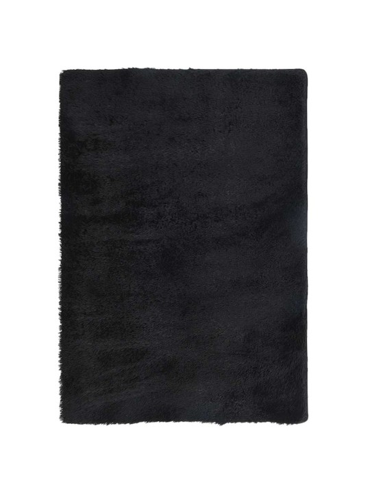 Pörrömatto korkeanukkainen navarra musta 200x290 cm polyesteri