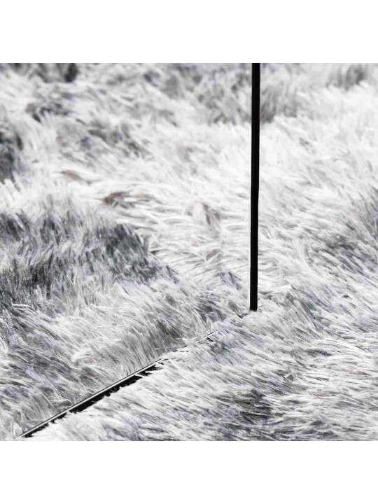 Pörrömatto korkeanukkainen navarra vaaleanharmaa 200x290 cm