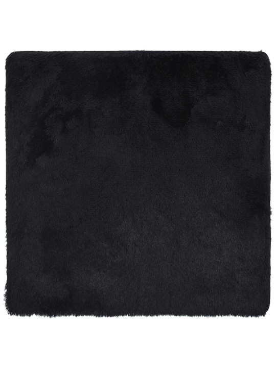 Pörrömatto korkeanukkainen navarra musta 160x160 cm polyesteri