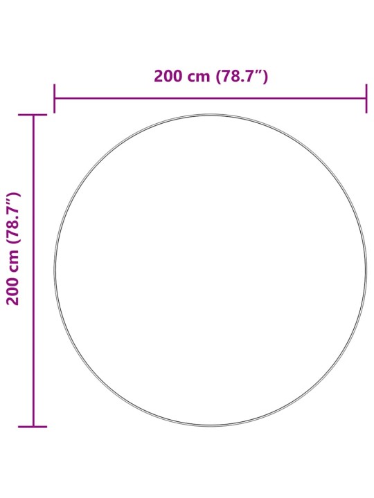 Pörrömatto korkeanukkainen navarra vaaleanharmaa 200x200 cm