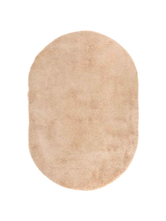 Pörrömatto korkeanukkainen navarra beige 300x200 cm polyesteri
