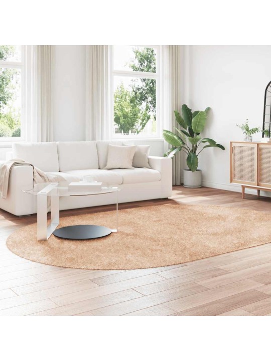 Pörrömatto korkeanukkainen navarra beige 300x200 cm polyesteri