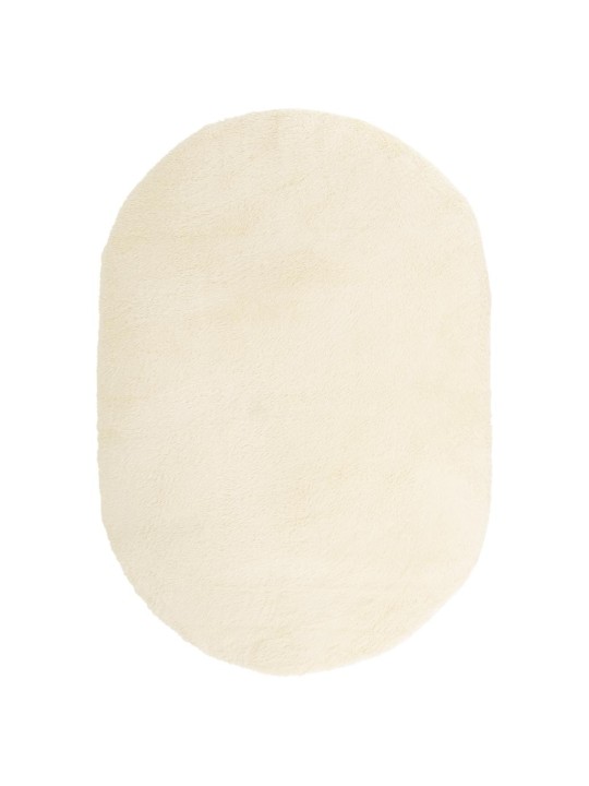 Pörrömatto korkeanukkainen navarra kerma 300x200 cm polyesteri