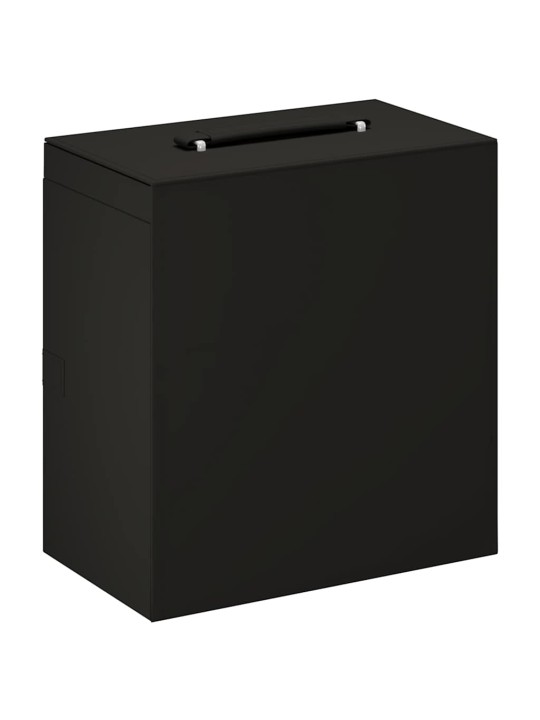 Jewellery box 5-kerroksinen peililukittavalla mustalla