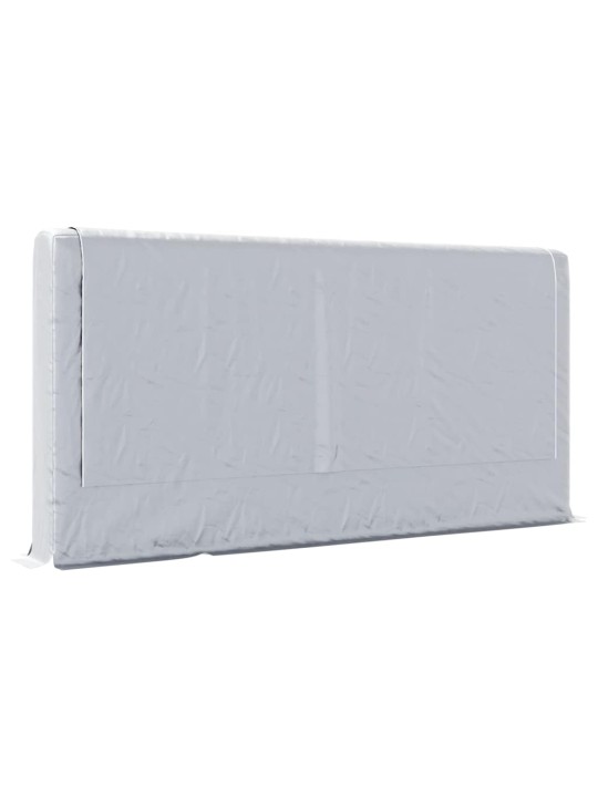 Polttopuuteline sadesuojalla 300x25x150 cm galvanoitu teräs
