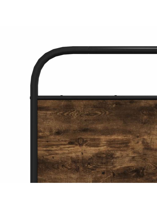 Savustettu tammipääty 120 cm teräs ja valmistettu puu