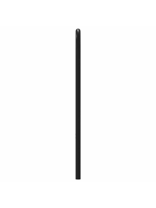 Sängynpääty savutammi 150 cm teräs ja tekninen puu