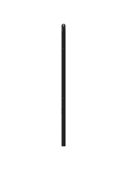 Sängynpääty sonoma-tammi 90 cm teräs ja tekninen puu