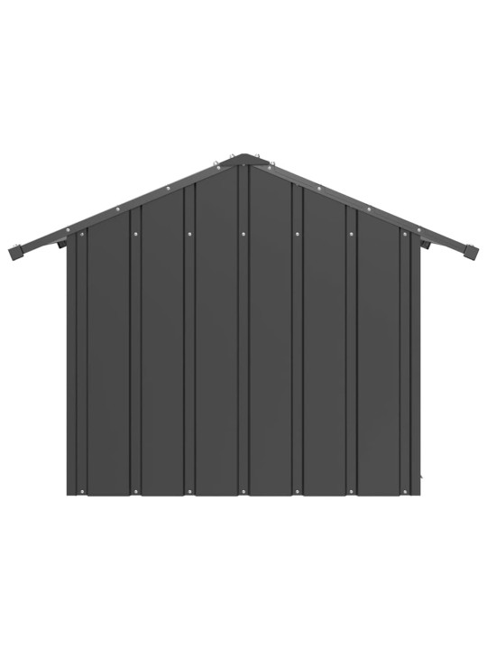 Koiratalo katolla 85x107x81 cm galvanoitua terästä