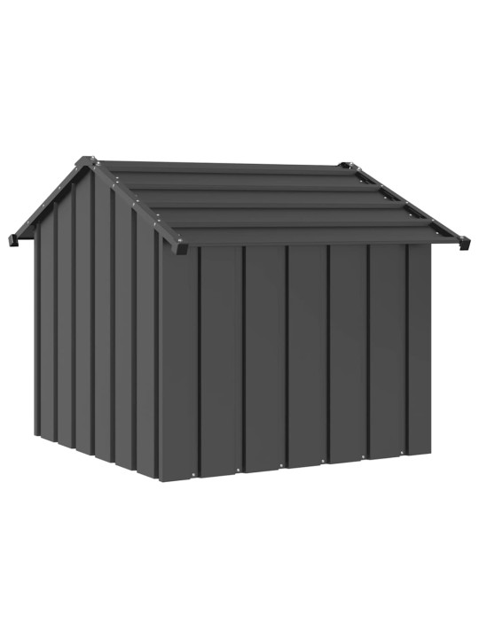 Koiratalo katolla 85x107x81 cm galvanoitua terästä