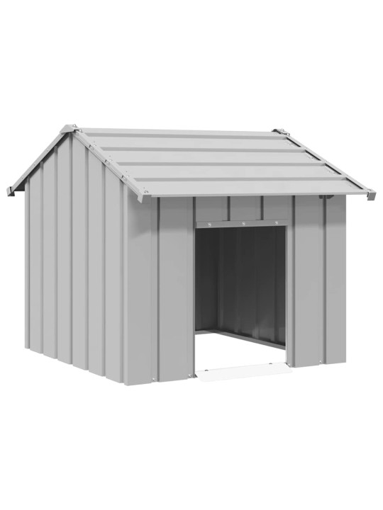 Koiratalo katolla 85x107x81 cm galvanoitua terästä