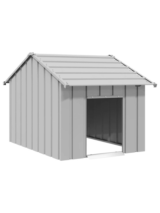 Koiratalo katolla 83x130x85 cm galvanoitua terästä
