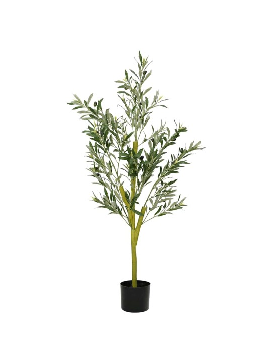 Keinotekoinen oliivipuu 450 lehdet 120 cm vihreä