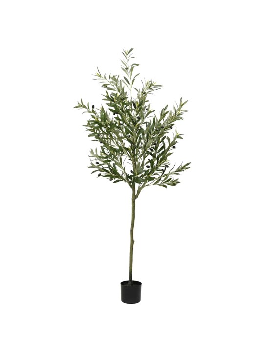 Keinotekoinen oliivipuu 700 lehdet 180 cm vihreä