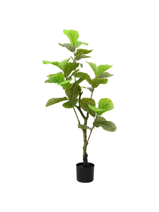 Keinotekoinen ficus tree 30 lehdet 125 cm vihreä