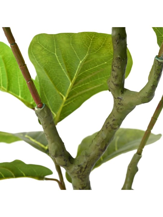Keinotekoinen ficus tree 30 lehdet 125 cm vihreä
