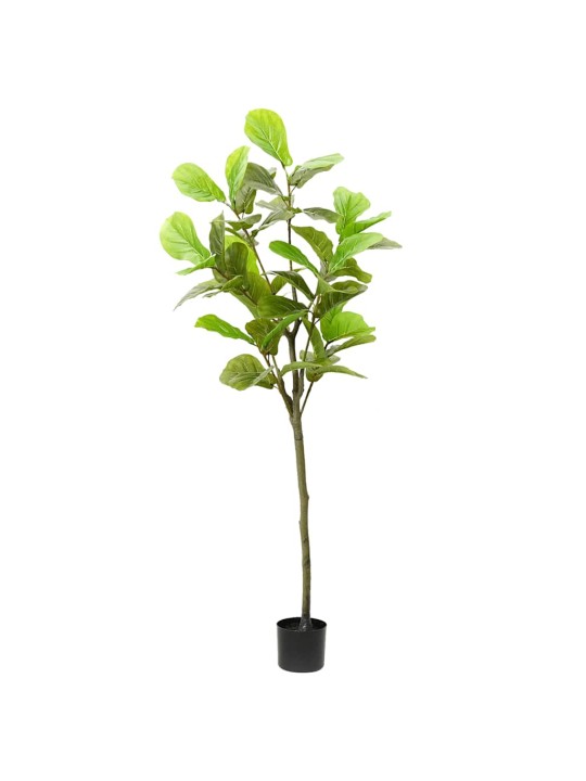 Keinotekoinen ficus tree 48 lehdet 165 cm vihreä