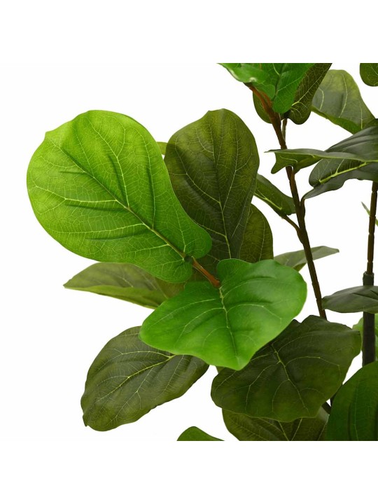 Keinotekoinen ficus tree 48 lehdet 165 cm vihreä