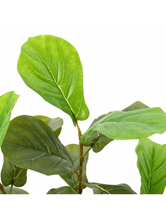 Keinotekoinen ficus tree 48 lehdet 165 cm vihreä