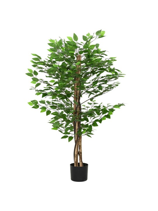 Keinotekoinen ficus plant 788 lehdet 120 cm vihreät