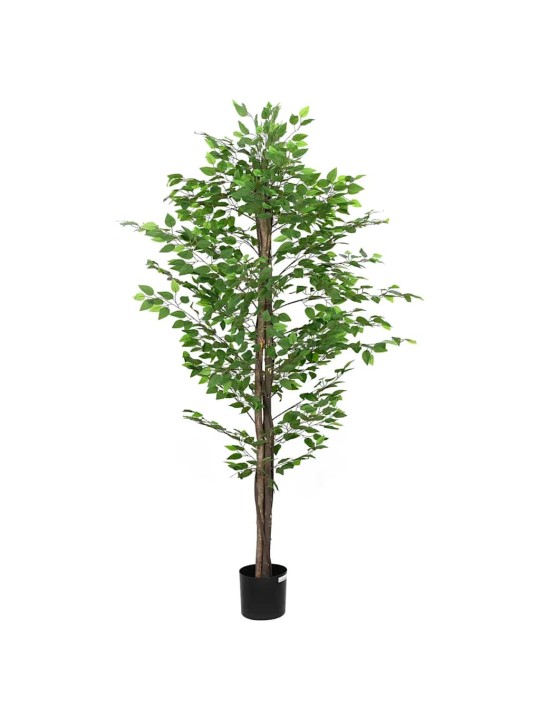Keinotekoinen ficus plant 1260 lehdet 200 cm vihreä