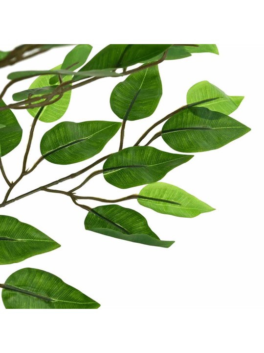 Keinotekoinen ficus plant 1260 lehdet 200 cm vihreä