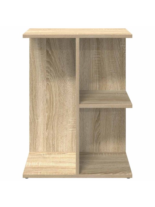 Yöpöydät 2 kpl sonoma-tammi 46,5x29x61 cm tekninen puu