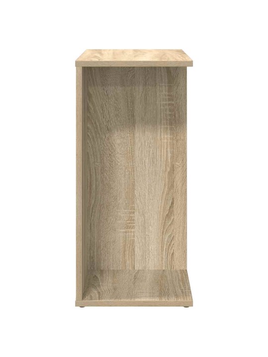 Yöpöydät 2 kpl sonoma-tammi 46,5x29x61 cm tekninen puu