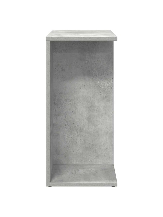 Yöpöytä betoninharmaa 46,5x29x61 cm tekninen puu