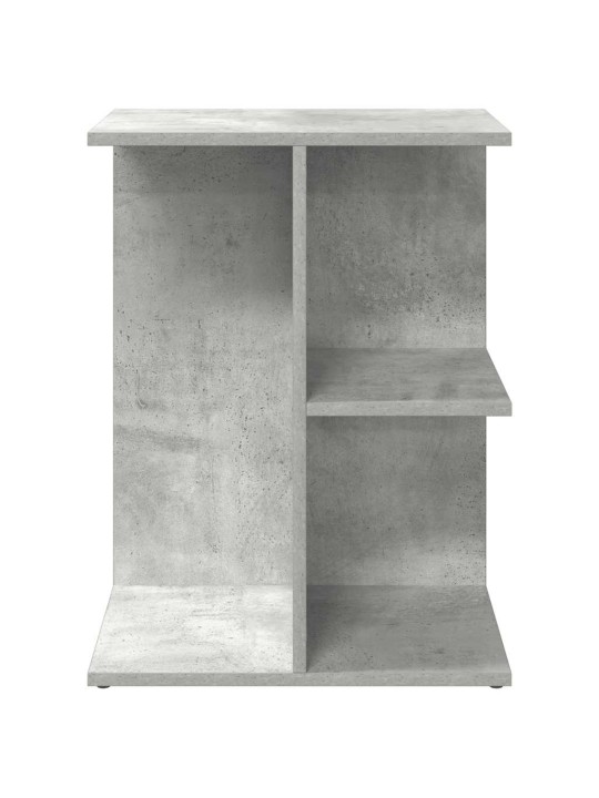 Yöpöydät 2 kpl betoninharmaa 46,5x29x61 cm tekninen puu