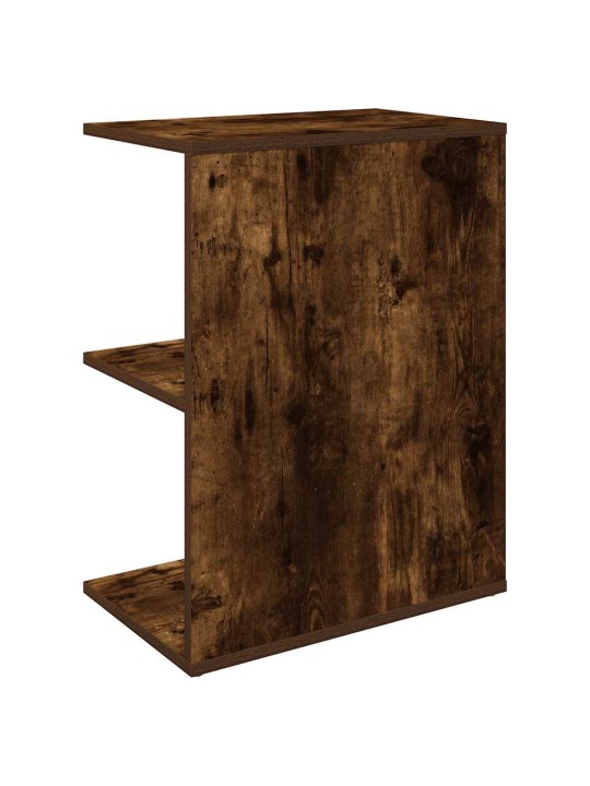 Yöpöydät 2 kpl savutammi 46,5x29x61 cm tekninen puu