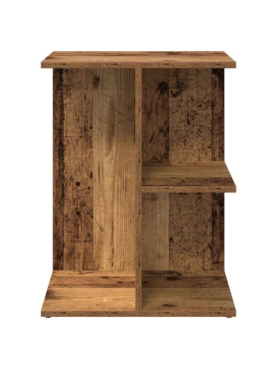 Yöpöydät 2 kpl vanha puu 46,5x29x61 cm tekninen puu