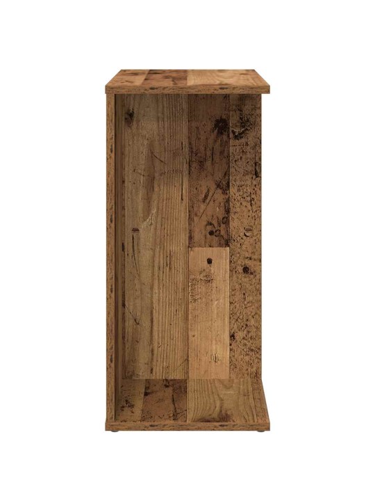 Yöpöydät 2 kpl vanha puu 46,5x29x61 cm tekninen puu