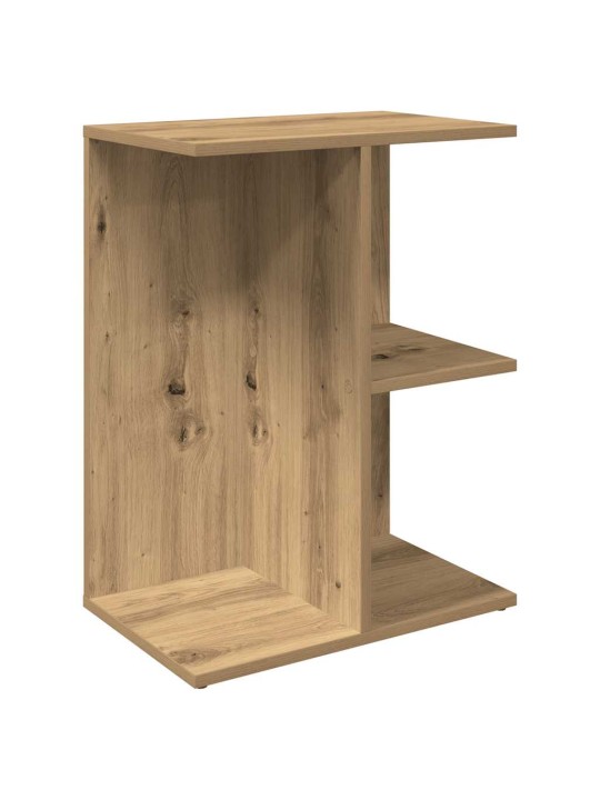 Yöpöydät 2 kpl käsityöläinen tammi 46,5x29x61 cm tekninen puu