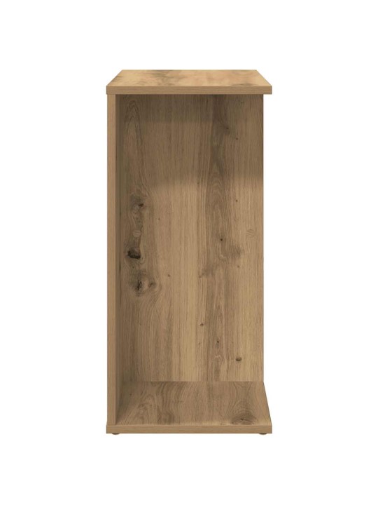 Yöpöydät 2 kpl käsityöläinen tammi 46,5x29x61 cm tekninen puu