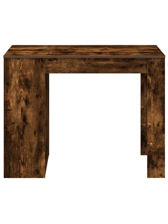 Kirjoituspöytä laatikolla ja hyllyllä savutammi 102x62x77,5 cm