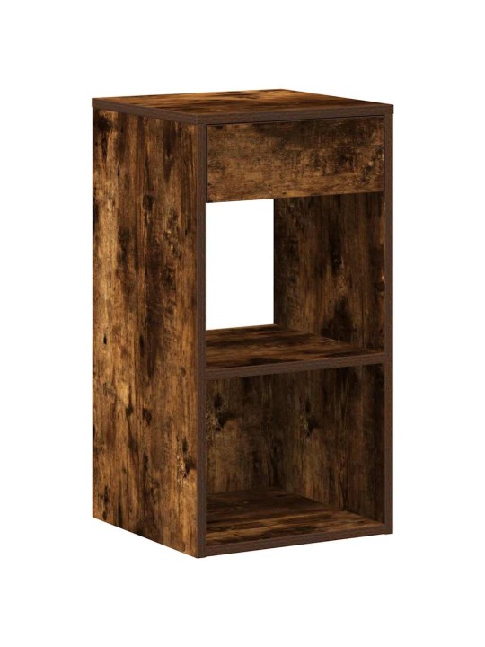Yöpöytäkaapit laatikolla 2 kpl savutammi 35x34x66,5 cm