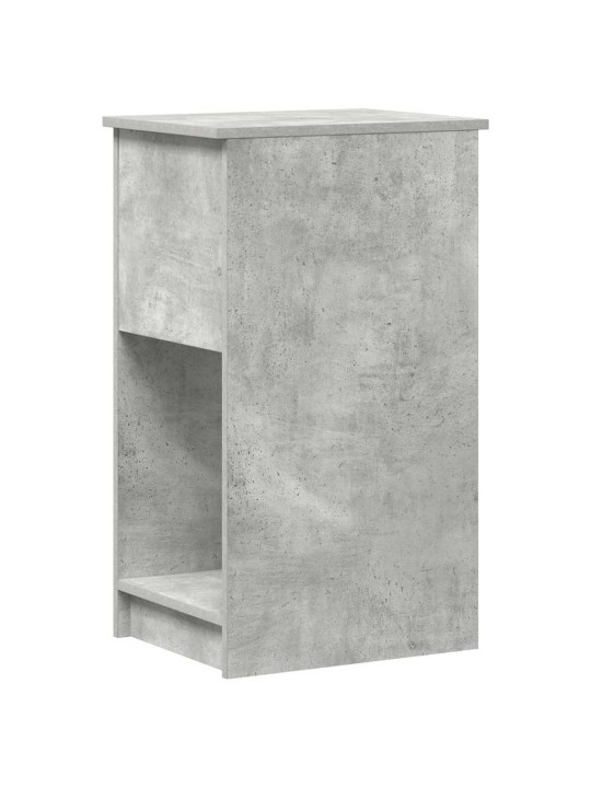 Tietokonetorniteline laatikolla betoninharmaa 35x45x77 cm