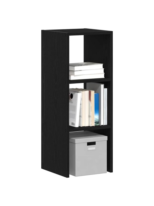 Kirjahylly pinottava musta tammi 30x30x80 cm tekninen puu