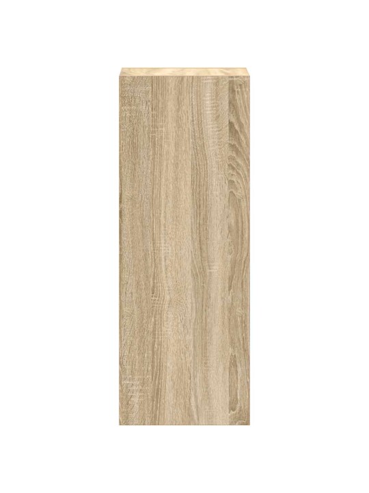 Kirjahylly pinottava sonoma tammi 30x30x80 cm tekninen puu
