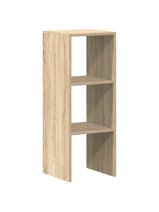Kirjahylly pinottava sonoma tammi 30x30x80 cm tekninen puu