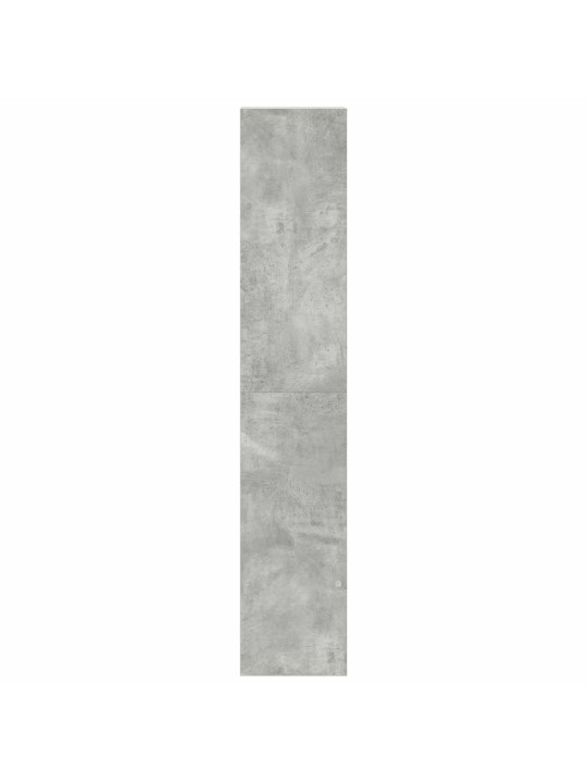 Kirjahyllyt 2 kpl pinottava betoni harmaa 30x30x80 cm