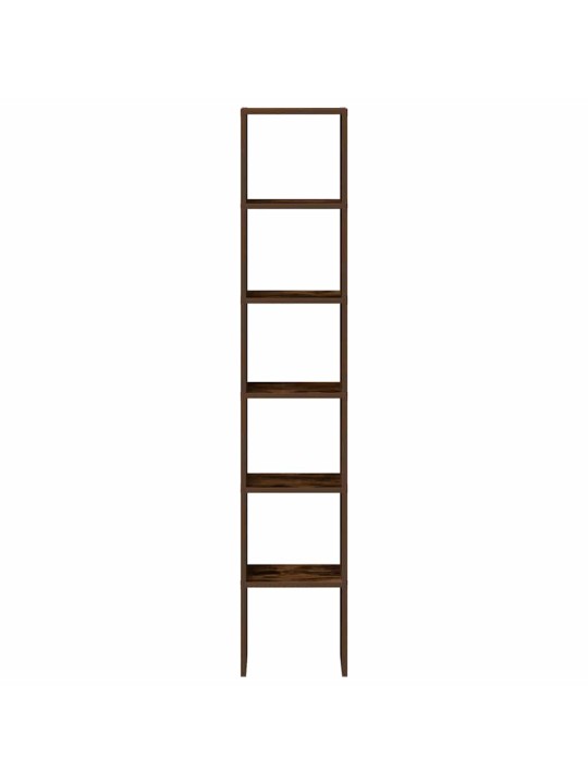 Kirjahyllyt 2 kpl pinottava savustammi 30x30x80 cm tekninen puu