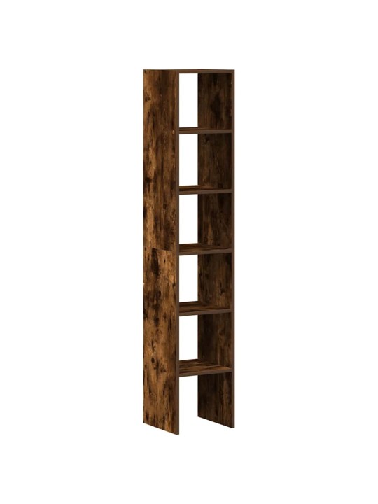 Kirjahyllyt 2 kpl pinottava savustammi 30x30x80 cm tekninen puu